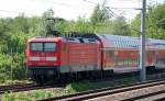 112 133-4 mit RE5 Richtung Lutherstadt, 23.05.12 Berlin-Blankenburg.
