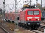 114 023-5 mit dem RE4 nach Wismar, n�chster Halt Berlin-Jungfernheide, 28.10.10 B erlin-Beusselstr.
