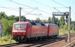 120 152-4 gezogen von 101 145-1 am 23.07.13 Berlin-Pankow.