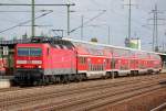 143 111-3 mit dem RE7 nach W�nsdorf-Waldstadt, 22.09.11 Bhf.