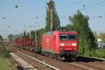 145 003-0 mit gemischtem G�terzugt Richtung Karower Kreuz Berlin, 15.05.13