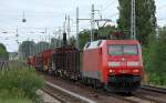 152 010-5 mit gemischtem G�terzug am 23.05.13 Berlin-Karow.