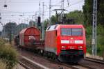 152 047-7 mit gemischtem G�terzug am 24.06.13 Berlin-Karow.