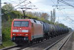 152 006-3 mit Kesselwagenzug (Benzin) am 19.04.17 Bf.