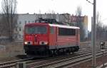 155 151-4 Richtung Berlin-Blankenburg, 20.03.12 Berlin-Pankow.