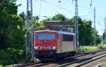 155 008-6 am 12.06.14 Berlin-Karow Richtung Bernau.