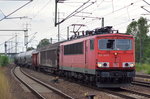 155 141-5 mit gemischtem Güterzug am 05.08.16 Bf.