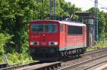 155 040-9 auf Leerfahrt Richtung Bernau am 03.06.10 Berlin-Karow.