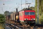 155 083-9 mit einem gemischten G�terzug Richtung Karower Kreuz Berlin, 11.06.10 Berlin-Karow.