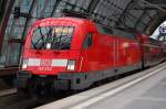 RE1 (RE 18183) nach Frankfurt(Oder) mit 182 002 am 03.02.13 Berlin Hbf.