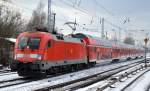 RE1 mit 182 010 am 20.01.16 Berlin-Hirschgarten.