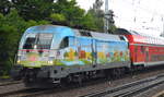 RE1 nach Frankfurt/Oder mit 182 002-6 am 10.07.17 Berlin-Hirschgarten.