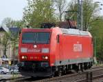 185 178-1 auf Leerfahrt Richtung Bernau, 29.04.10 Berlin-Karow.