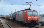189 005-2 mit gemischtem Güterzug am 19.04.16 Bf.
