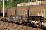 DB Drehgestell-Flachwagen mit Lademulden f�r Coils mit der Nr.