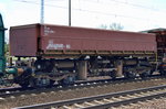Vierachsiger Schüttgutkippwagen der DB mit der Nr.