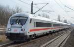 Immer noch ansehlich, die ehemalige Metropolitan IC-Steuerwagen + Wagen Garnitur hier bei der Durchfahrt Bhf. Berlin-Hohenschönhausen.