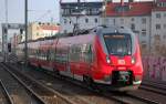 RB19 nach Senftenberg mit 442 829 am 14.01.14 Berlin-Wedding.