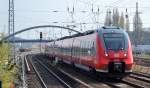 RB mit 442 136 Richtung Berlin-Ostbahnhof am 03.04.14 Berlin Warschauer Str.