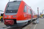 DB Mobility Networks Logistics mit der dem Triebzug 612 902 auf der Inno Trans Berlin am 26.09.14