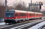 RE nach Szczecin Glowny in Polen mit 628 635 + 928 658 am 14.03.13 Berlin-Blankenburg.