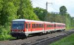RE nach Szczecin Glowny u.a mit 928 633 am 21.05.15 Röntgental b.