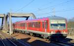 DB/ARRIVA 928 656/928 657 mit RE nach Szczecin Glowny am 17.03.16 Berlin-Pankow.