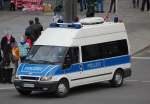 Ein Ford Transit V 125 T350 der Bundespolizei gef�hrt als leichter Befehlskraftwagen (le Befkw) am 01.06.13 Berlin-Hardenbergplatz.