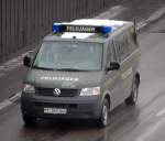 VW T5 Transporter der Feldj�ger der Bundeswehr, 20.02.09 Berliner Stadtautobahn H�he Knobelsdorffstr.