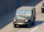 als leichte LKW werden die Gl�ndewagen vom Typ MB 250 GD/290GD  Wolf  der Bundeswehr bezeichnet, 25.03.10 Berliner Stadtautobahn H�he Knobelsdorffstr.