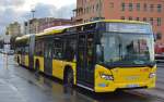 Einer von den neuesten Gelenkbusse der Berliner Verkehrsbetriebe, einer von den wirklich sehr langen SCANIA TYP Citywide LFA (BVG Nr.