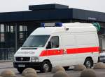 Ein Rettungswagen mit Berliner KFZ Dienstkennzeichen, m�glicherweise auch der Justiz (Gef�ngniskrankenhaus?), 18.04.12 Berlin-Beusselbr�cke.
