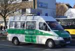 MB Sprinter 311 Cdi Lautsprecherkraftwagen der Berliner Polizei am 04.03.15 Berlin Beusselstr.