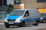 Mercedes Benz (W639) Vito mit der Aufschrift  Der Polizeipr�sident in Berlin Service , ein Fahreug f�r allgemeine logistische Aufgaben der Berliner Polizei, 05.08.13 Berlin-Putlitzbr�cke.
