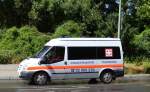 FORD TRANSIT Krankentransportfahrzeug der Fa. TEICHMANN aus Berlin am 13.06.14 Berlin-Pankow.