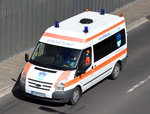 FORD TRANSIT Krankentransportfahrzeug der Berliner Fa.