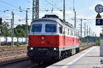DB Cargo AG, Mainz mit ihrer Ludmilla  232 309-5  (NVR:  92 80 1232 309-5 D-DB ) am 19.06.25 Durchfahrt Bahnhof Ruhland.