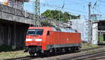 DB Cargo AG, Mainz [D] mit ihrer  152 139-2  [NVR-Nummer: 91 80 6152 139-2 D-DB] am 14.05.25 Höhe Bahnhof Hamburg-Harburg.