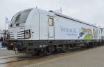 Seit 24 09.14 nun endlich und reichlich verspätet offiziell in Deutschland zugelassen, die Diesel-Vectron DE 247 001 von Siemens auf der Inno Trans Berlin stand auch vor zwei Jahren schon auf der