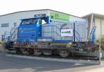 Eine kleine G6 von Vossloh an die VPS in Salzgitter vermietet, dort die Nr.