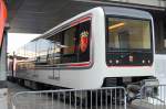 Ich wei� nicht genau S-Bahn oder U-Bahn, jedenfalls von S.P.Q.R aus Italien und innen mit recht karger Einrichtung, InnoTrans 2010 24.09.10 