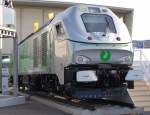 Auchh vossloh bringt wieder eine kraftvolle Diesel-Elektrik Lokomotive zur InnoTrans, die EUROLIGHT.