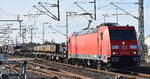 DB Cargo AG, Mainz [D] mit ihrer   185 292-0  [NVR-Nummer: 91 80 6185 292-0 D-DB] und einem gemischten Güterzug Richtung Rbf.