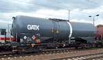 Kesselwagen vom Einsteller GATX in Deutschland mit der Nr.