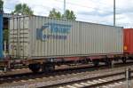 Ein osteuropäischer Container vom Logistiker? am 26.06.14 Bhf.