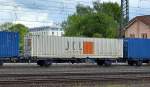 Ein weitere Container von JCL Logistics (Östereich) am 18.05.14 Bhf.