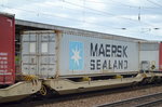 Ein 40’ Standard Dry Container von MAERSK SEALAND am 20.04.16 Bf.