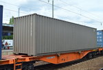 Dunkelgrauer Container ohne Zuordnungsmöglichkeit am 23.07.16 Bf.