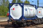 Zwei CRONOS Tankcontainer am 09.09.14 Bhf.