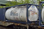Ein Tankcontainer der Leschaco Gruppe, die ihren Firmensitz in Bremen hat am 09.05.17 Bf.